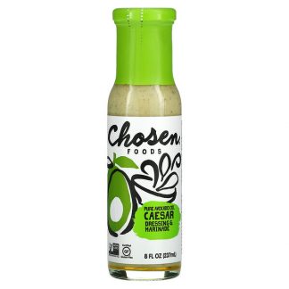 Chosen Foods, Pure Avocado Oil, Dressing & Marinade, Caesar, 8 fl oz (237 ml)