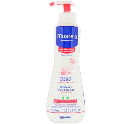 Mustela, Baby, Soothing Cleansing Gel, Very Sensitive Skin, 10.14 fl oz (300 ml)