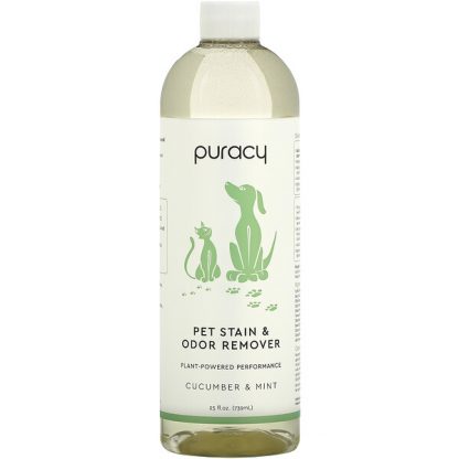 Puracy, Pet Stain & Odor Remover, Cucumber & Mint, 25 fl oz (739 ml)