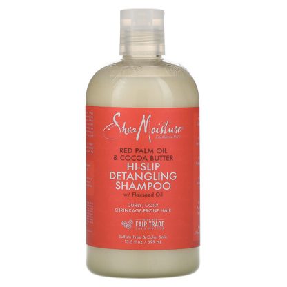 SheaMoisture, Hi-Slip Detangling Shampoo, Red Palm Oil & Cocoa Butter, 13.5 fl oz (399 ml)