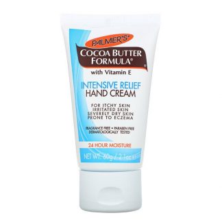 Palmer's, Cocoa Butter Formula with Vitamin E, Intensive Relief Hand Cream, Fragrance Free, 2.1 oz (60 g)