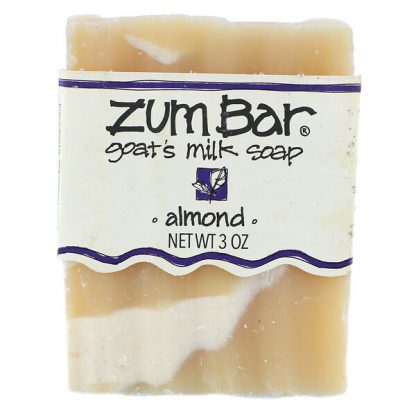 ZUM, Zum Bar, Goat's Milk Soap, Almond, 3 oz Bar