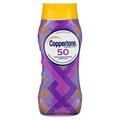 Coppertone, Sunscreen Lotion, Limited Edition, SPF 50, 8 fl oz (237 ml)