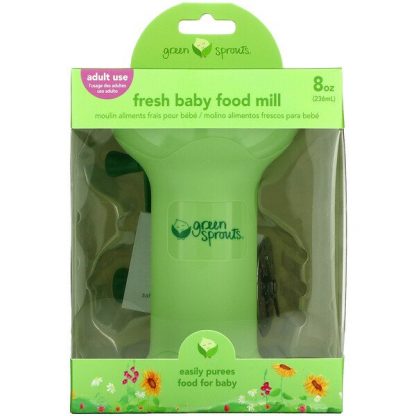 Green Sprouts, Fresh Baby Food Mill, Green, 8 oz (236 ml)