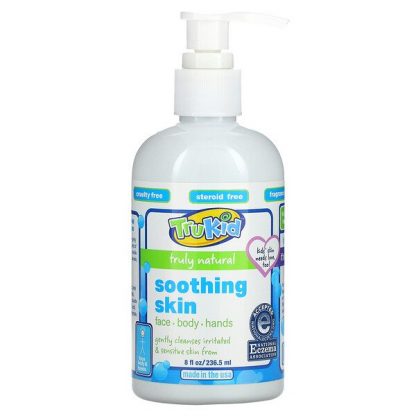 TruKid, Soothing Skin Wash, Fragrance Free, 8 fl oz (236.5 ml)