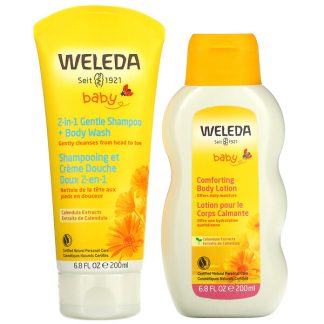 Weleda, Baby Bundle Set, Calendula, 2 Piece Set