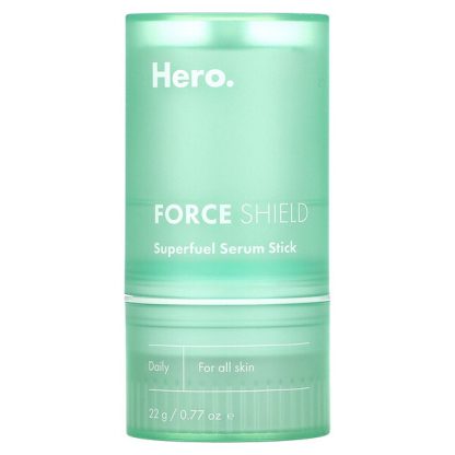 Hero Cosmetics, Force Shield, Superfuel Serum Stick, 0.77 oz (22 g)