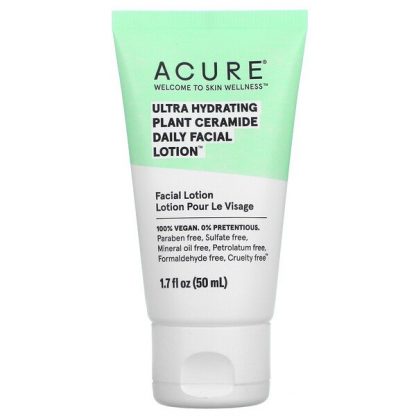 Acure, Ultra Hydrating Plant Ceramide Daily Facial Lotion, 1.7 fl oz (50 ml)