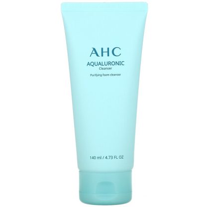 AHC, Aqualuronic Purifying Foam Cleanser, 4.73 fl oz (140 ml)