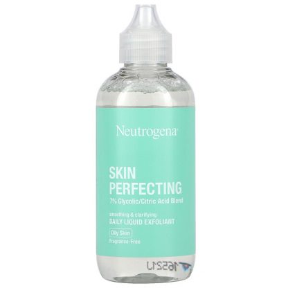 Neutrogena, Skin Perfecting, Daily Liquid Exfoliant, Oily Skin, Fragrance-Free, 4 fl oz (118 ml)