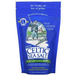 Celtic Sea Salt, Fine Ground, Vital Mineral Blend, 1 lb (454 g)