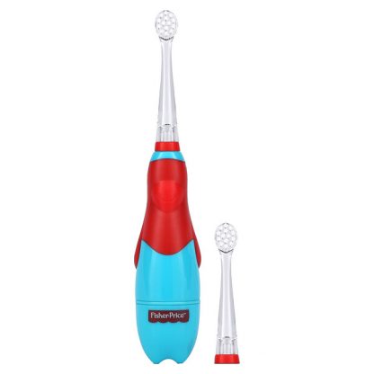 Fisher-Price, BrushBuddies, My First Soniclean, 6+ Months, 1 Toothbrush + Gum Massaging Head