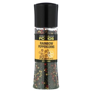 California Gold Nutrition, FOODS - Rainbow Peppercorn Grinder, 5.82 oz (165 g)