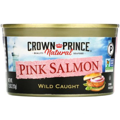 Crown Prince Natural, Pink Salmon, Wild Caught, 7.5 oz (213 g)