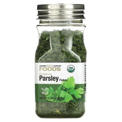 California Gold Nutrition, FOODS - Organic Parsley, 0.36 oz (10 g)