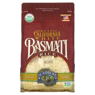 Lundberg, Organic California White Basmati Rice, 2 lbs (907 g)