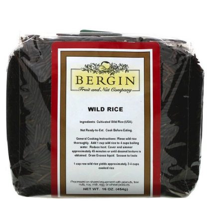 Bergin Fruit and Nut Company, Wild Rice, 16 oz (454 g)