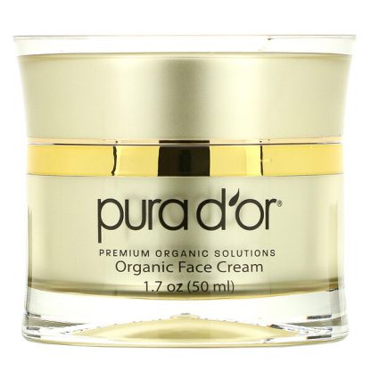 Pura D'or, Golden Glow Face Cream PM, 1.7 oz (50 ml)