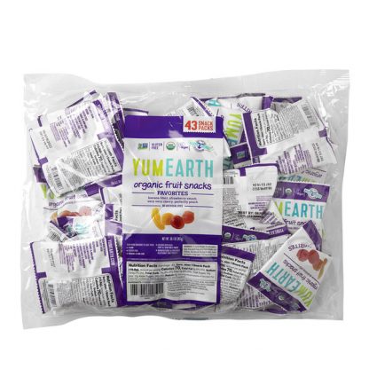 YumEarth, Organic Fruit Snacks, Favorites, 43 Packs, 0.7 oz (19.8 g) Each