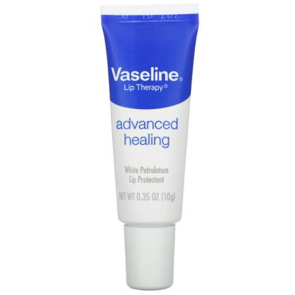 Vaseline, Lip Therapy, Advanced Healing, Lip Protectant, 0.35 oz (10 g)