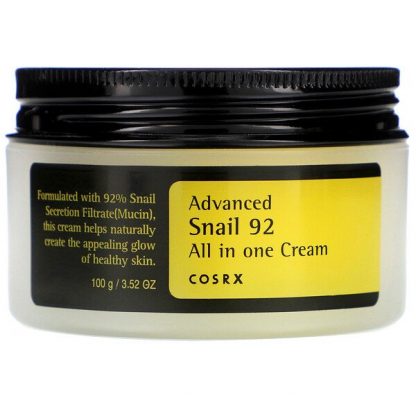 Cosrx, Advanced Snail 92, All in One Cream, 100 ml