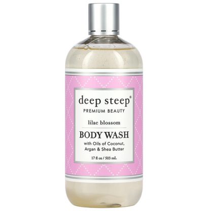 Deep Steep, Body Wash, Lilac Blossom, 17 fl oz (503 ml)