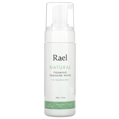 Rael, Natural Foaming Feminine Wash, For Sensitive Skin, Fragrance Free, 5 fl oz (150 ml)