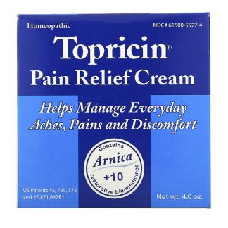 Topricin, Pain Relief Cream, 4.0 oz