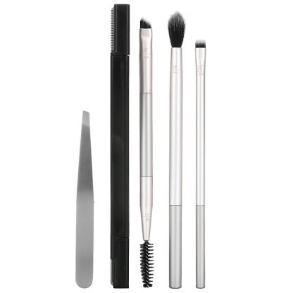 Real Techniques, Brush, Blend, Brow Gift Set, Limited Edition, 5 Piece Set