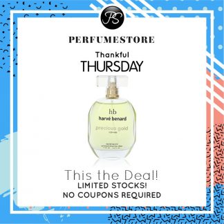 HARVE BENARD PRECIOUS GOLD EDT FOR MEN 100ML [THANKFUL THURSDAY SPECIAL]