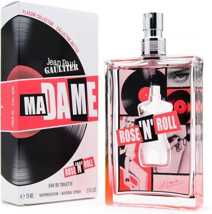 Jean Paul Gaultier Ma Dame Rose N Roll Collector Bottle Edt For Women