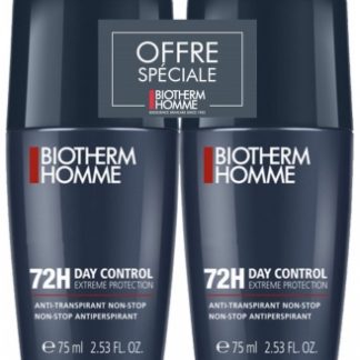 Biotherm Homme, 72H Day Control Extreme Protection Non-Stop Anti-Perspirant Roll-On 2 x 75ml