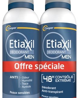 Etiaxil, Deodorant Men Anti-Perspirant 48H Control Aerosol 2 x 150ml