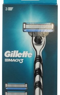 Gillette, Mach3 Razor + 2-Blade Refill