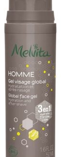 Melvita, Men 3 in 1 Global Face Gel 50ml