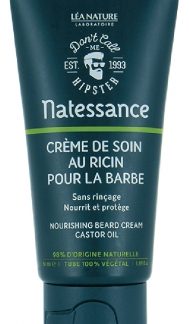 Natessance, Nourishing Beard Cream Castor Oil 50ml