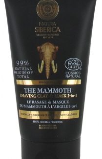 Natura Siberica, Men The Mammoth Shaving Clay & Mask 2-in-1 150ml