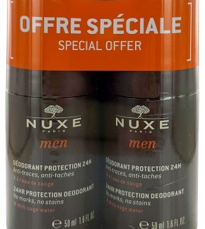 Nuxe, Men 24HR Protection Deodorant 2 x 50ml