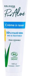 Pur Aloe, Organic Shaving Cream with Aloe Vera 50% 100ml