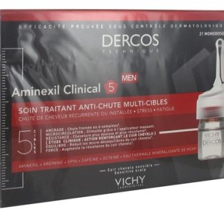 Vichy, Dercos Aminexil Clinical 5 Men 21 Monodoses