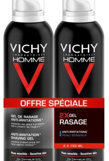 Vichy, Homme Anti-Irritations Shaving Gel 2 x 150ml