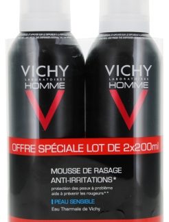 Vichy, Homme Anti-Irritation Shaving Foam 2 x 200ml