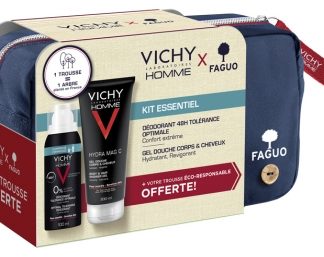 Vichy, Homme Essential Kit + Blue Marine FAGUO Case Offered