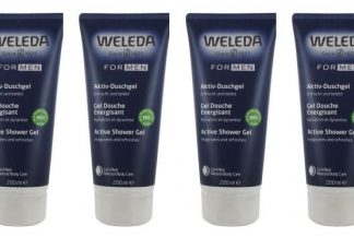 Weleda, For Men Active Shower Gel 4 x 200ml