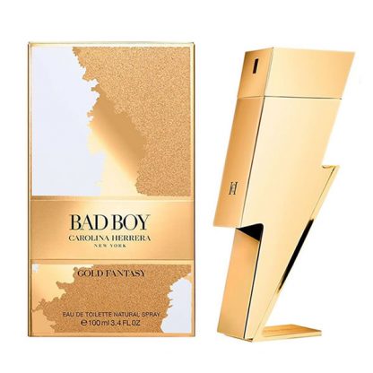 Carolina Herrera Bad Boy Gold Fantasy Edt For Men